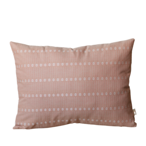 Flora Pink Throw Pillow Cover