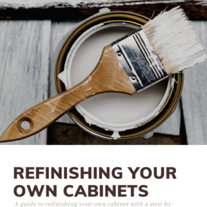 Refinishing Your Own Cabinets